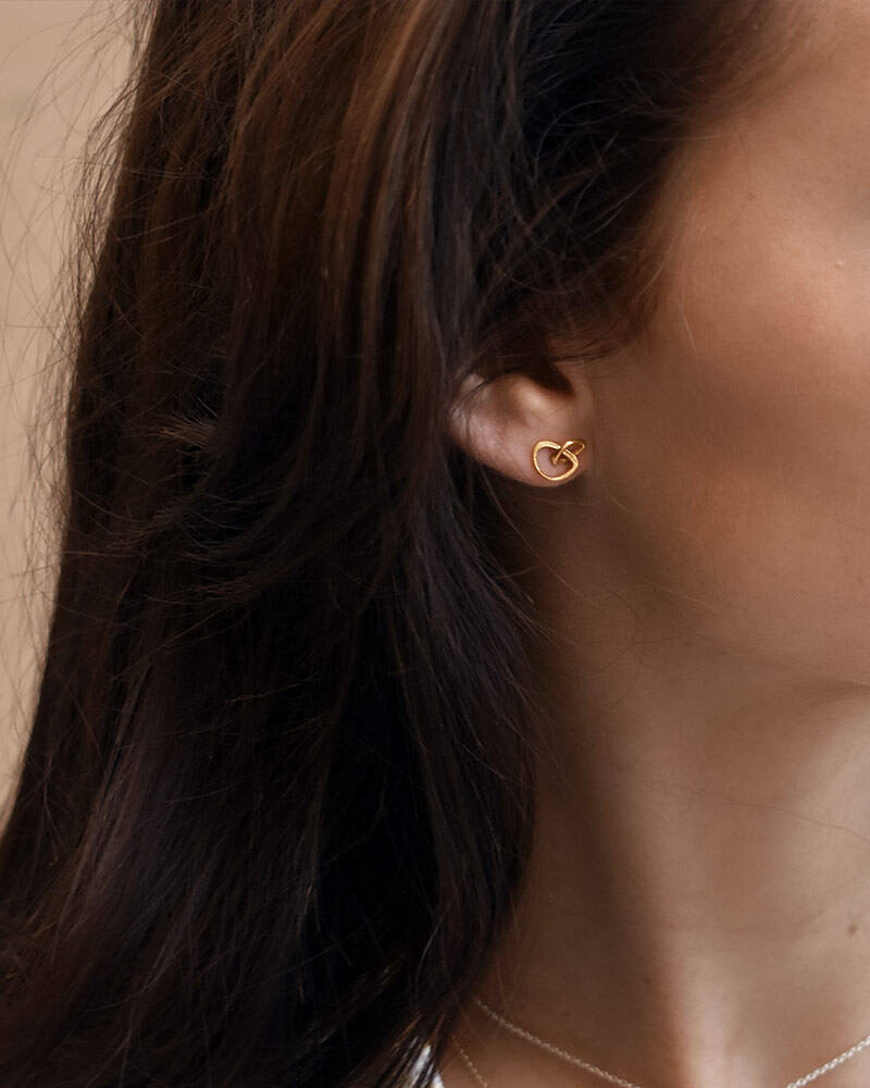 Together drop Earring Gold