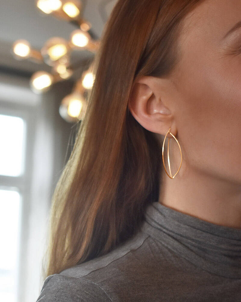 Together big Earring Gold