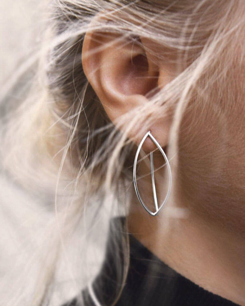 Together small Earring Silver