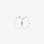 Together small hoops silver