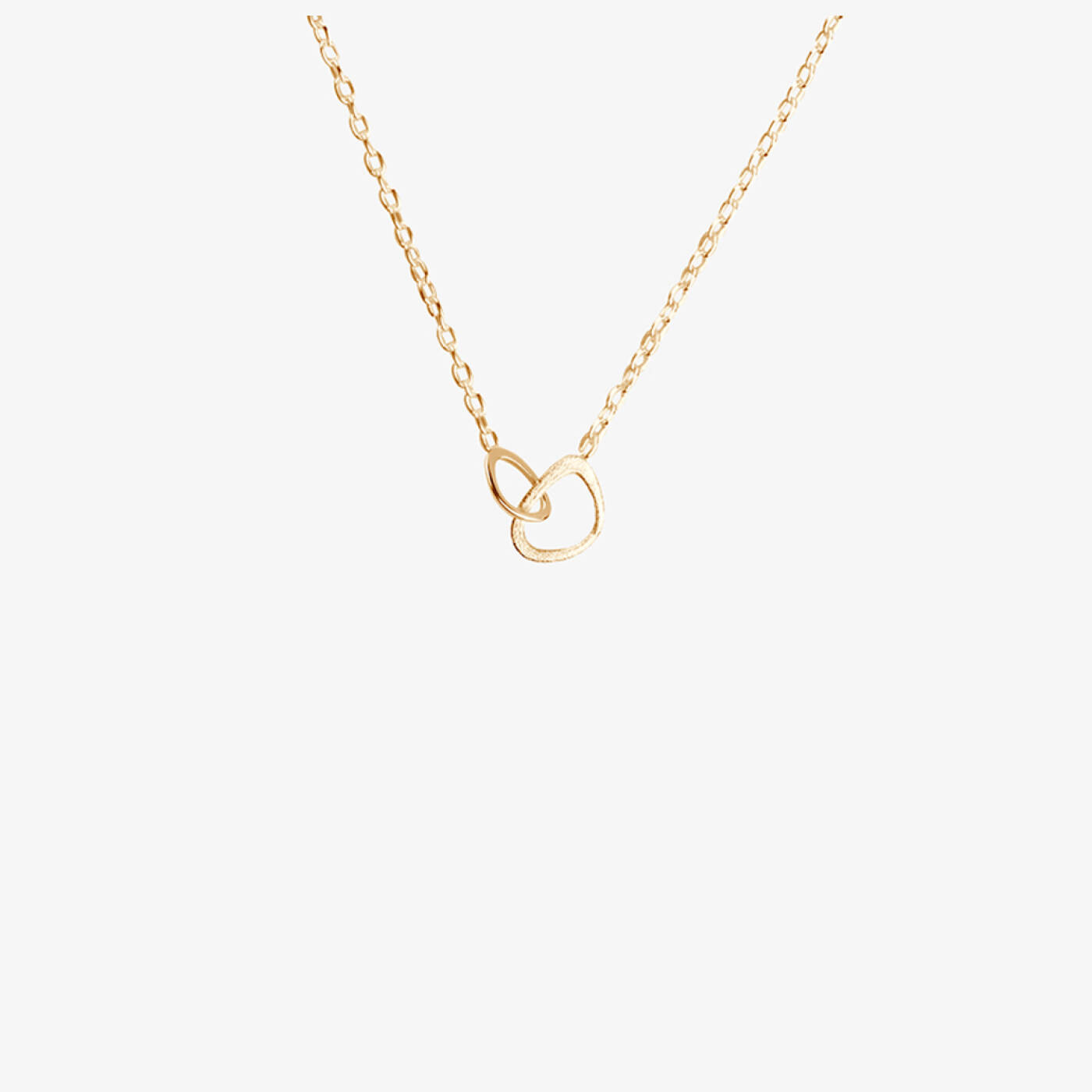 Together drop Necklaces Gold