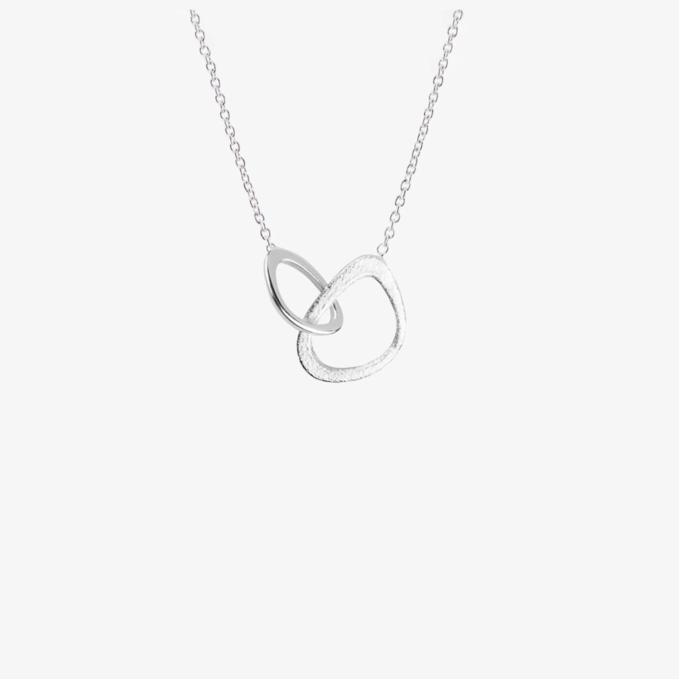 Together short Necklaces silver