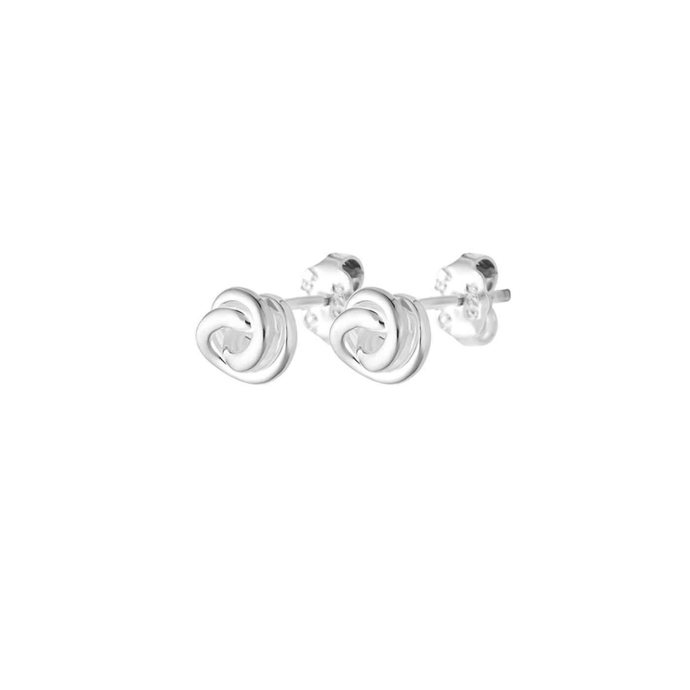 Unity drop Earring silver