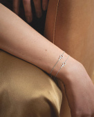 Women Unite small Bracelets silver
