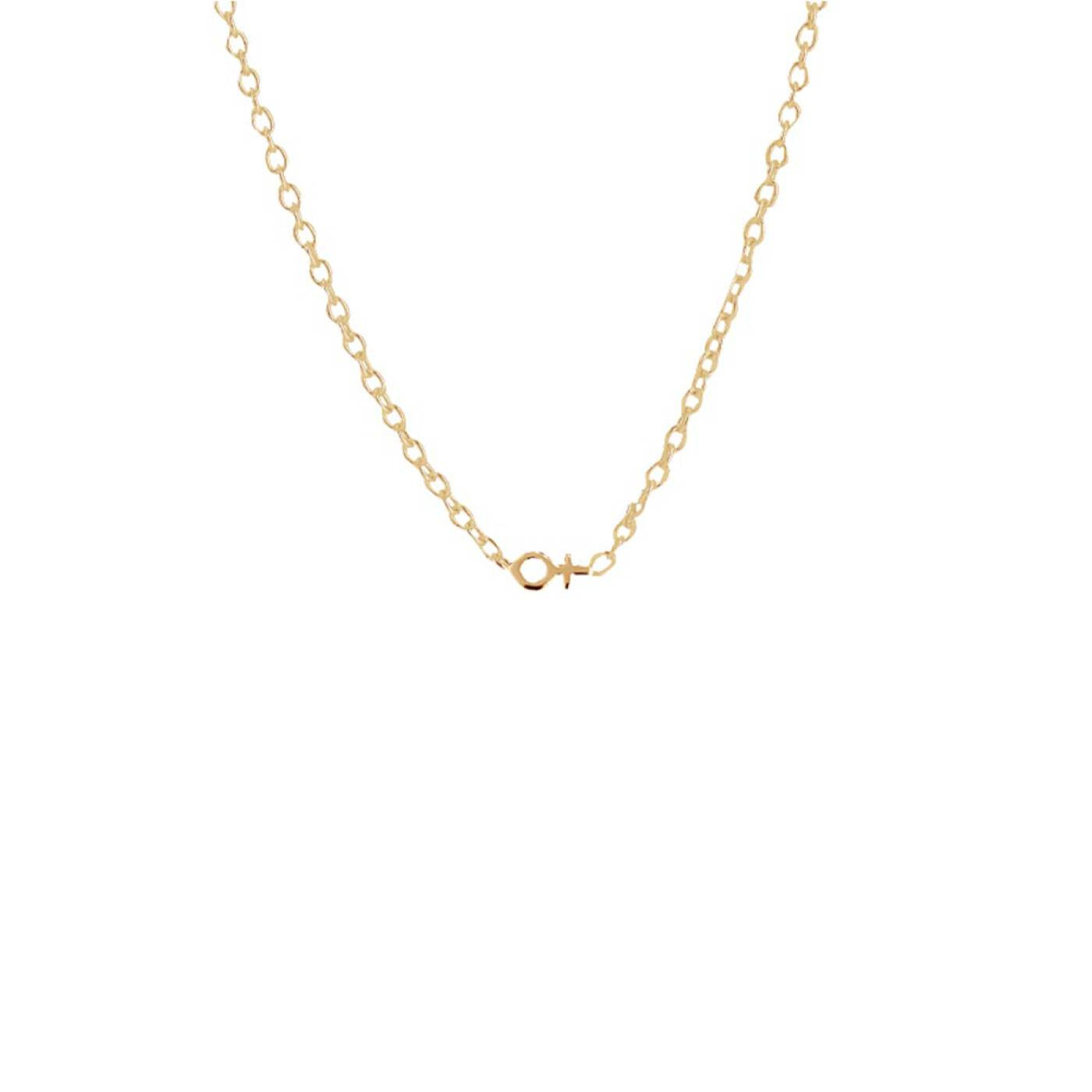 Women Unite drop Necklaces Gold