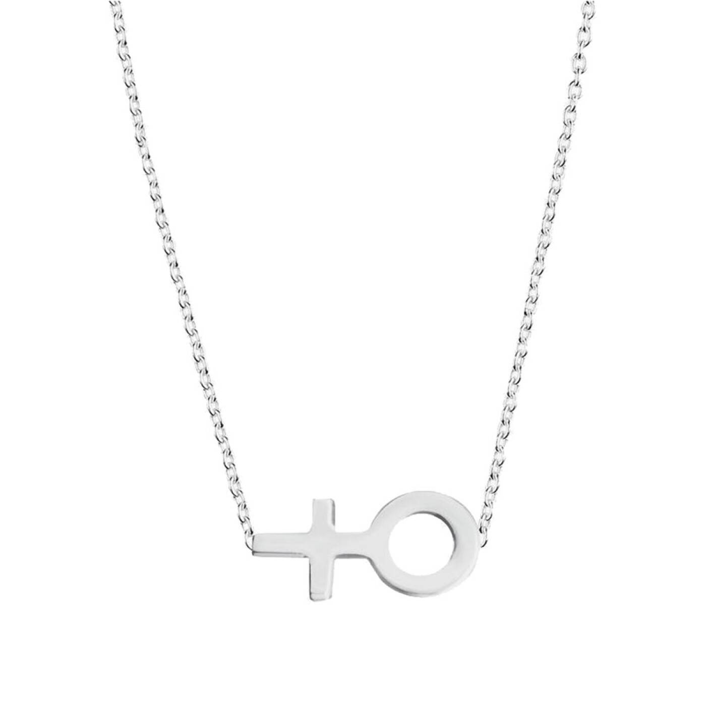Women Unite single Necklaces silver