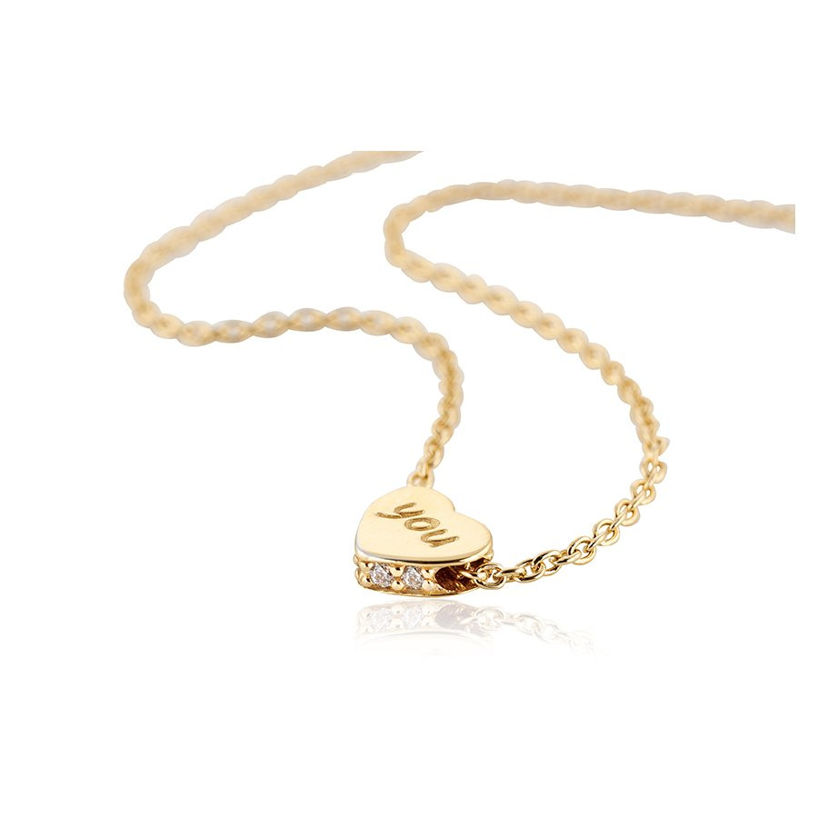 You Necklace Gold