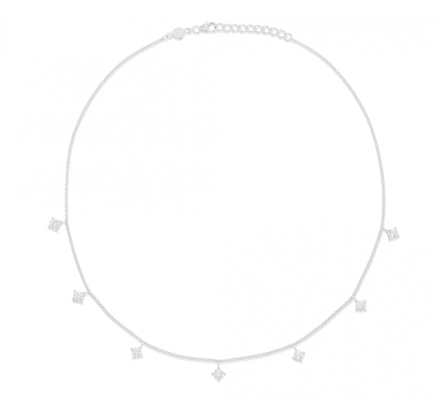 Time to glow Necklace Silver