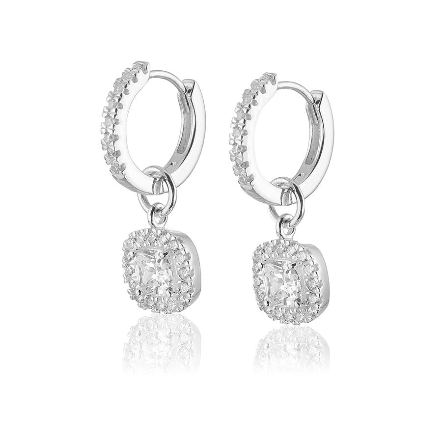 Glamorous Earrings creol Silver