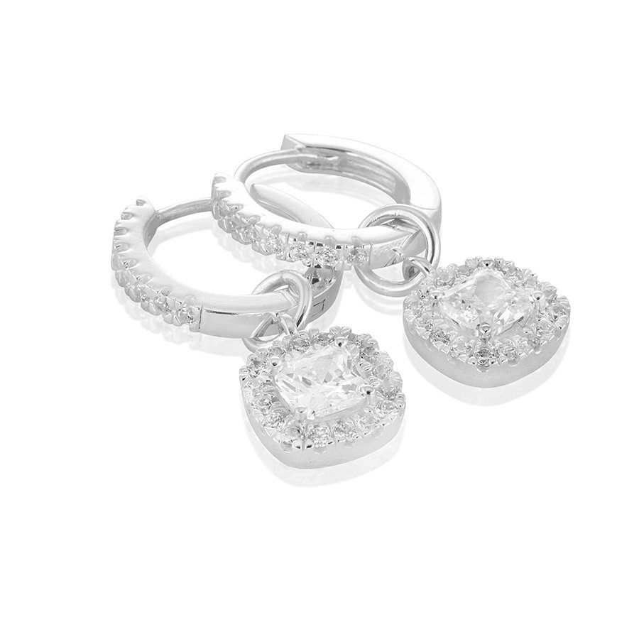 Glamorous Earrings creol Silver